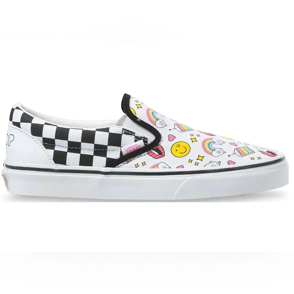 Vans Flour Shop Icon Checker Board Slip on‎ shoes Size 6.5 Women’s NWOB - Picture 6 of 12